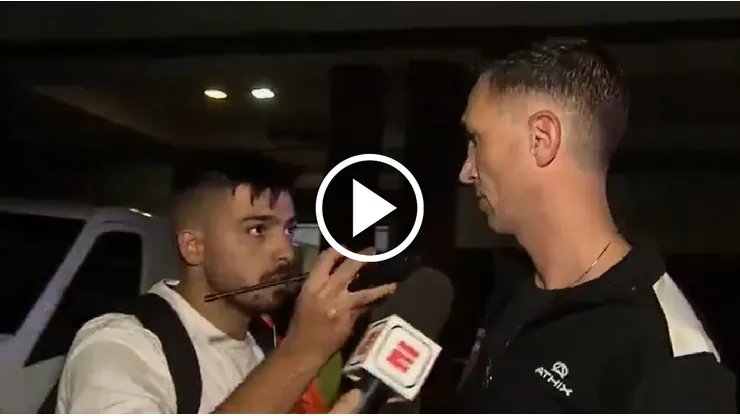 El cruce de Dóvalo con un periodista.