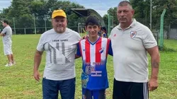 El pequeño David Silvero.