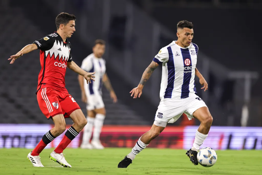 Botta jugó un gran partido contra River. (Foto: Talleres)