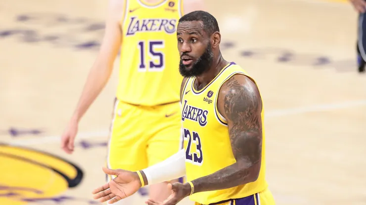 LeBron James, estrella de los Lakers.