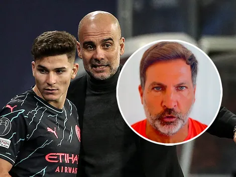 Toti Pasman: "Guardiola, dejá de faltarle el respeto a Julián Álvarez"