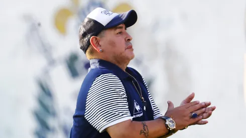 Diego Maradona en Gimnasia y Esgrima La Plata.