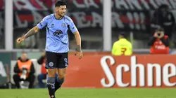 Lucas Passerini explotó por las decisiones arbitrales.