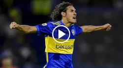 Cavani rompió la mala racha.