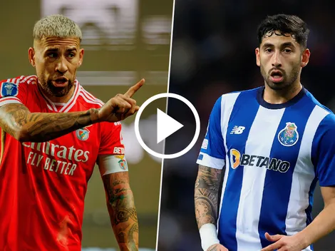 El Porto de Alan Varela apastó a Benfica y Otamendi fue expulsado