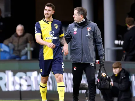 Marcos Senesi, desconsolado tras lesionarse a días de la convocatoria a la Selección Argentina