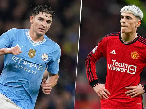 Clásico de Mánchester: Julián al banco en el City y Garnacho titular en United
