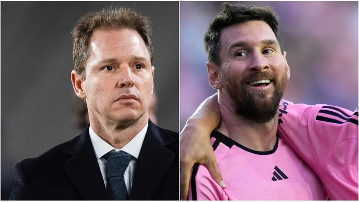Brito y Messi.