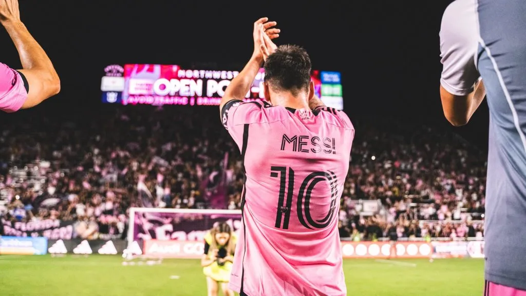 Lionel Messi tras la goleada del Inter Miami sobre Orlando City. @InterMiamiCF