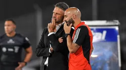 Martín Demichelis prepara el Superclásico ante Boca.