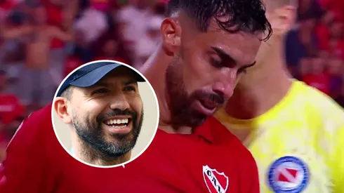 Kun Agüero bancó a Gabriel Ávalos.