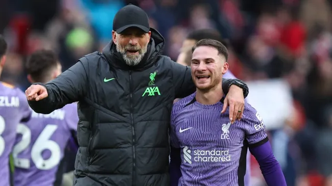 Klopp y Mac Allister entablaron una gran relación y el argentino hoy es el cerebro del equipo.