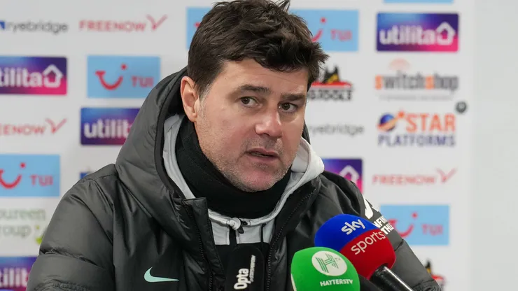 Mauricio Pochettino en conferencia de prensa