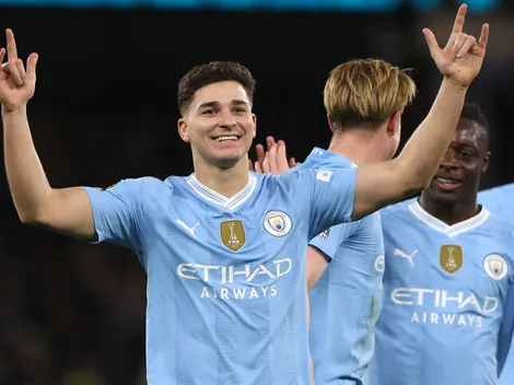 Las lesiones en el Manchester City abren lugar para Julián Álvarez de cara al Derbi contra el United