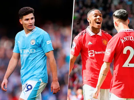 El salario de Julián Álvarez en Manchester City respecto a figuras del United