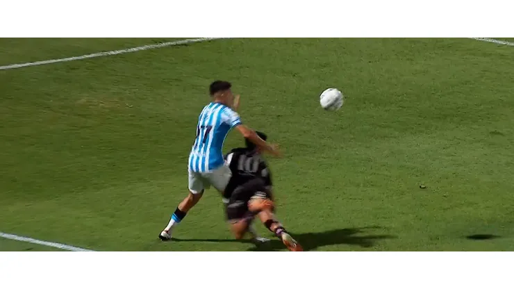 ¿Fue penal? La gran polémica que se dio en el empate entre Platense y Racing