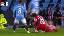 La criminal patada a la cara que recibió Luka Romero de parte ¡de su propio compañero!