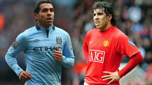 La lista completa de futbolistas que vistieron las dos camisetas del Derbi de Manchester.