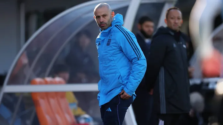 Javier Mascherano, DT de la Albiceleste Sub-23.