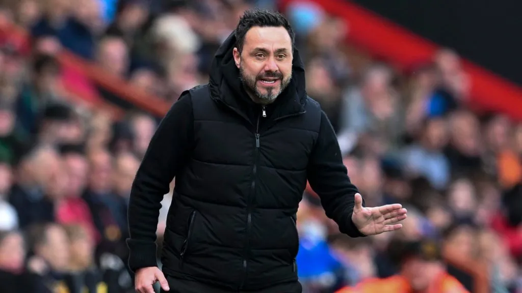 Roberto de Zerbi, DT del Brighton (IMAGO / Pro Sports Images).