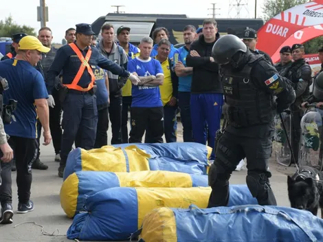 Di Zeo y otros 60 barras de Boca fueron detenidos con armas de fuego
