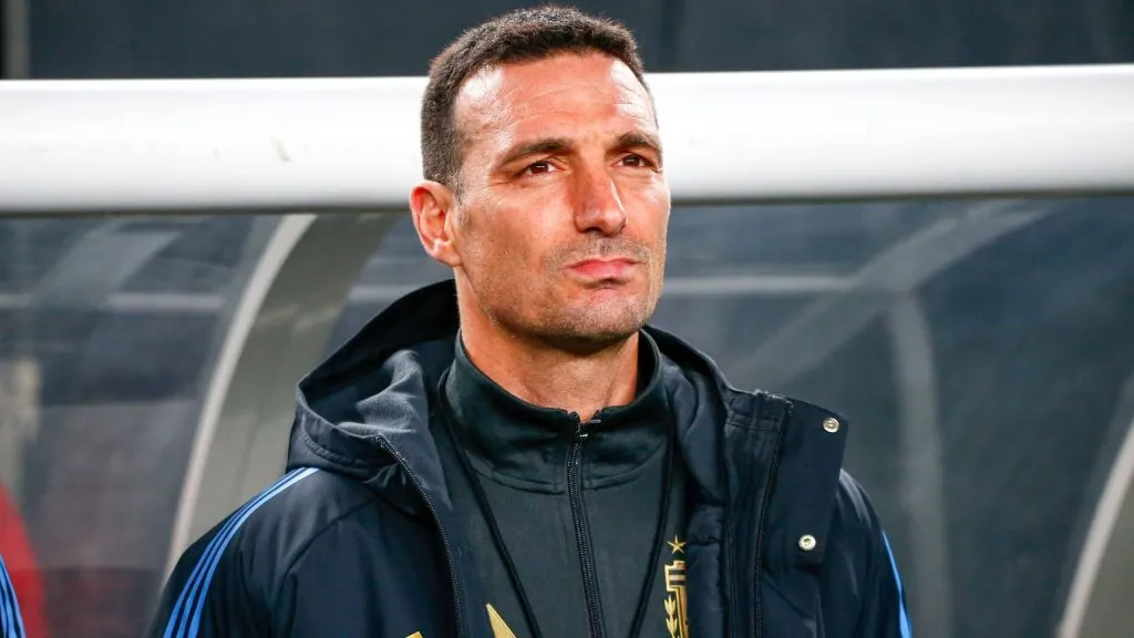 Lionel Scaloni, DT de la Selección Argentina.