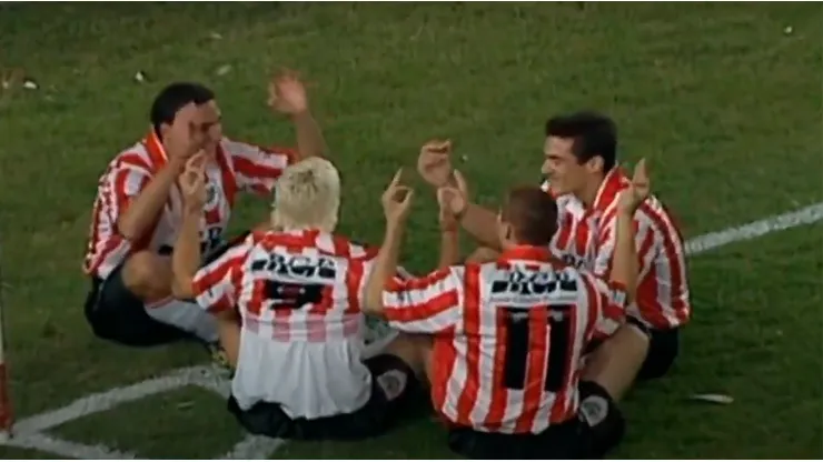 Reiki en el Monumental a cargo de Scaloni, Palermo, Aguilar y Tagliani.