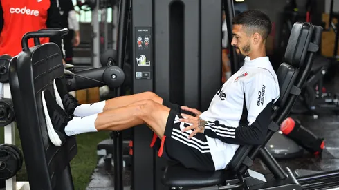 Manuel Lanzini se volvió a lesionar. (Foto: Prensa River)