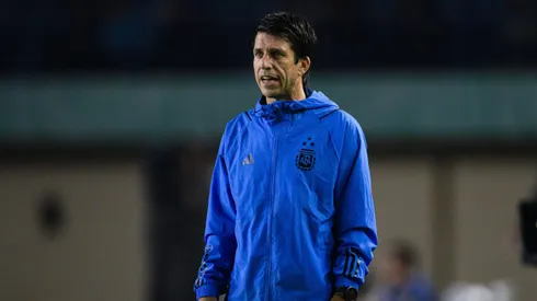 Diego Placente, técnico de la Albiceleste Sub-20.