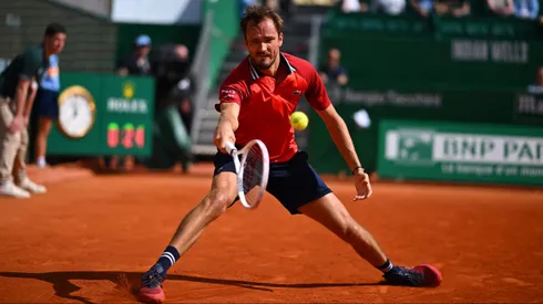 Daniil Medvedev en acción.