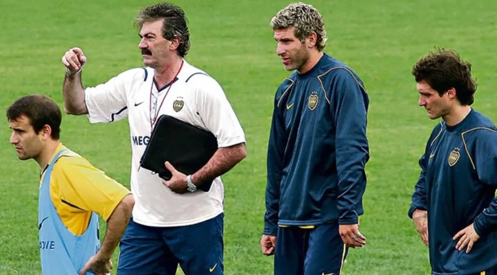 Ricardo La Volpe en su paso por Boca. (Foto: IMAGO / Newscom / Servicio Universal Noticias).