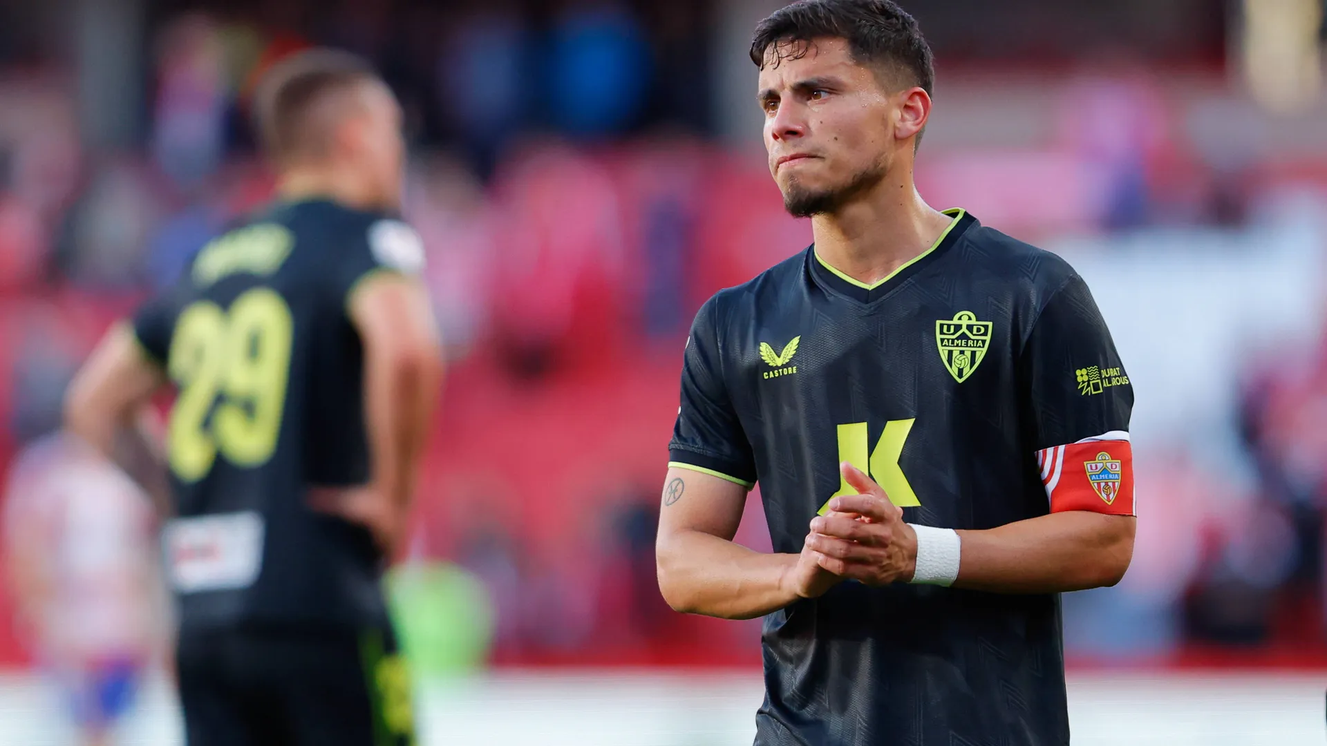 Lucas Robertone en el fútbol español. (IMAGO)