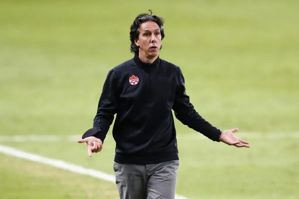 Mauro Biello, el actual entrenador interino de Canandá.
