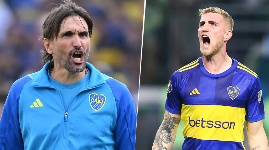 El entrenador de Boca habló sobre el juvenil. (Foto: Getty Images)