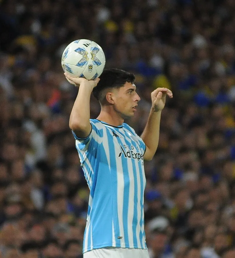 Juan Nardoni, el jugador de Racing que sigue Bayer Leverkusen. (Foto: Prensa Racing)