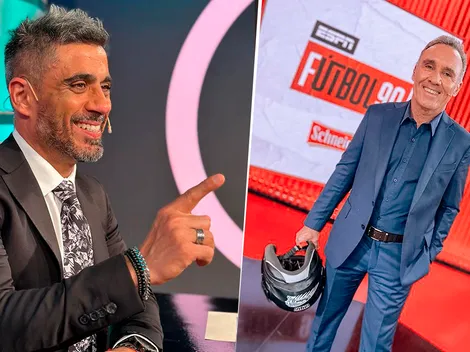 Marcelo Espina apuró al Negro Bulos en vivo: "La mayor viuda de Gallardo sos vos, pa"