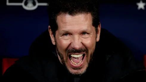 Simeone, el entrenador de Atlético de Madrid.