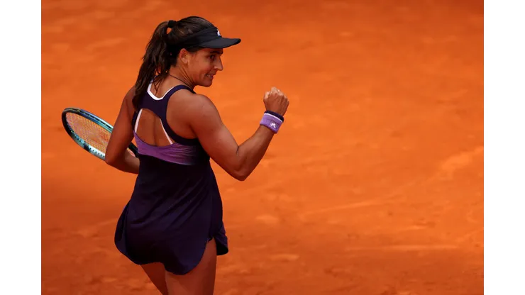 Maria Lourdes Carlé avanza en Madrid (Getty Images)