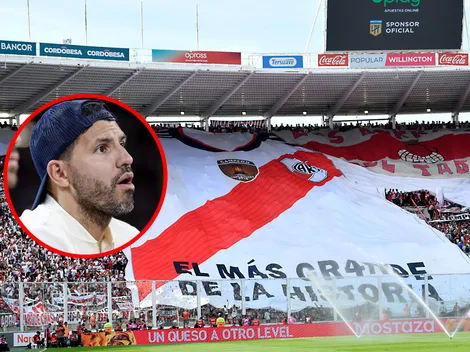 Kun Agüero: "¿Es verdad que toda la hinchada de River estaba como callada?"