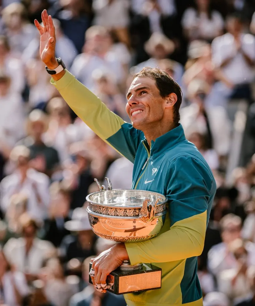 Rafael Nadal, leyenda de Roland Garros. (Foto: @RoladGarros).