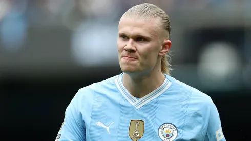 Erling Haaland, delantero noruego de Manchester City (IMAGO / Action Plus).