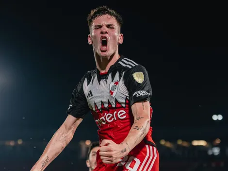 Mastantuono desplazó al Echeverri de un importante podio de River en la Libertadores