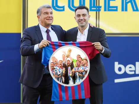 Xavi pidió a un campeón del mundo con Argentina como condición para seguir en el Barcelona