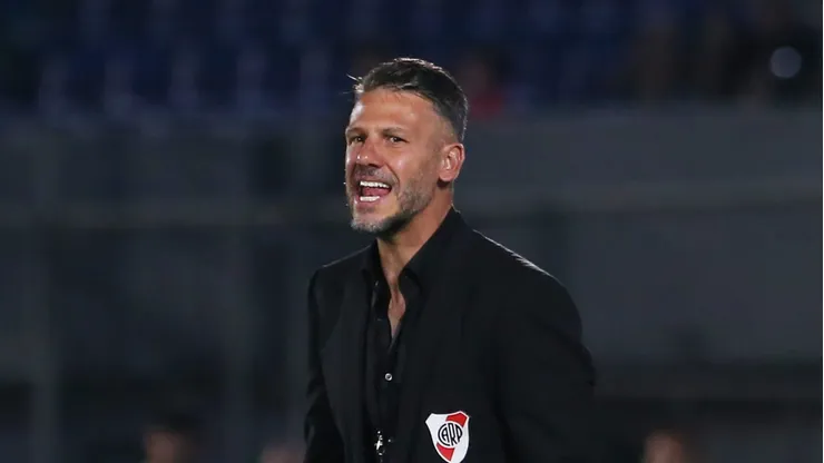 Demichelis, el entrenador de River.