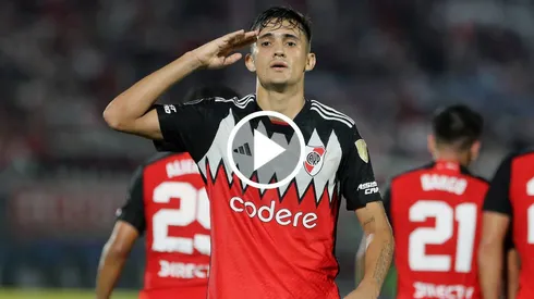 Solari, el autor del gol de River.