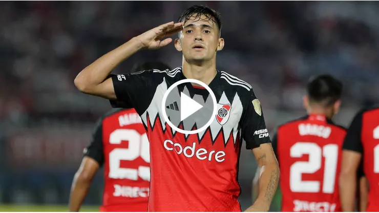 Solari, el autor del gol de River.
