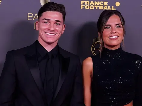 El comentario de Julián Álvarez a su novia que generó burlas en las redes sociales