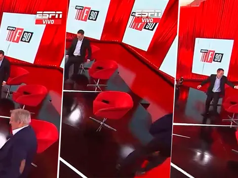 La caída del Cai Aimar en vivo que asustó a sus compañeros