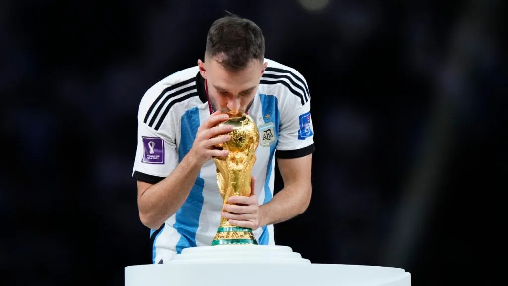 Germán Pezzella, campeón del mundo con la Selección Argentina (IMAGO / NurPhoto).