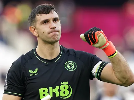 La gran noticia que recibió Dibu Martínez en Aston Villa antes del final de temporada